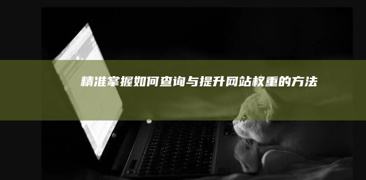 精准掌握：如何查询与提升网站权重的方法